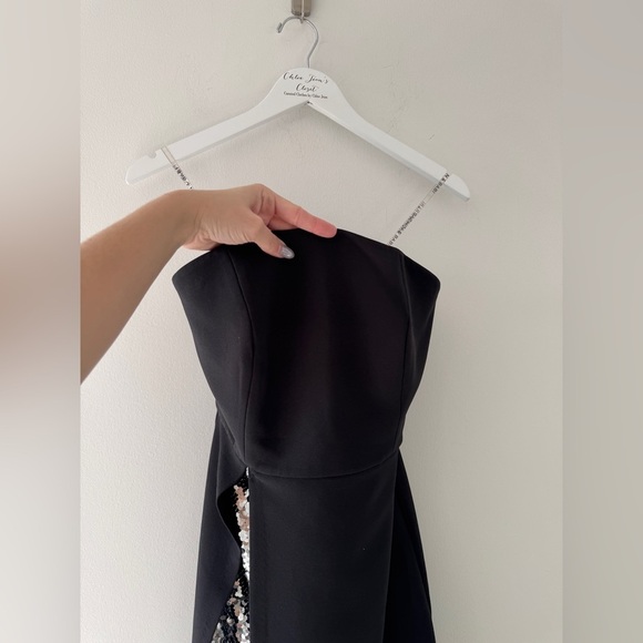 SACHIN & BABI Ivy Black Gown 0 - Picture 8 of 15